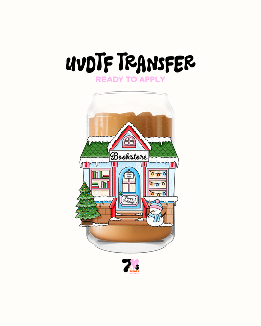 Holiday Bookstore - UVDTF Decal