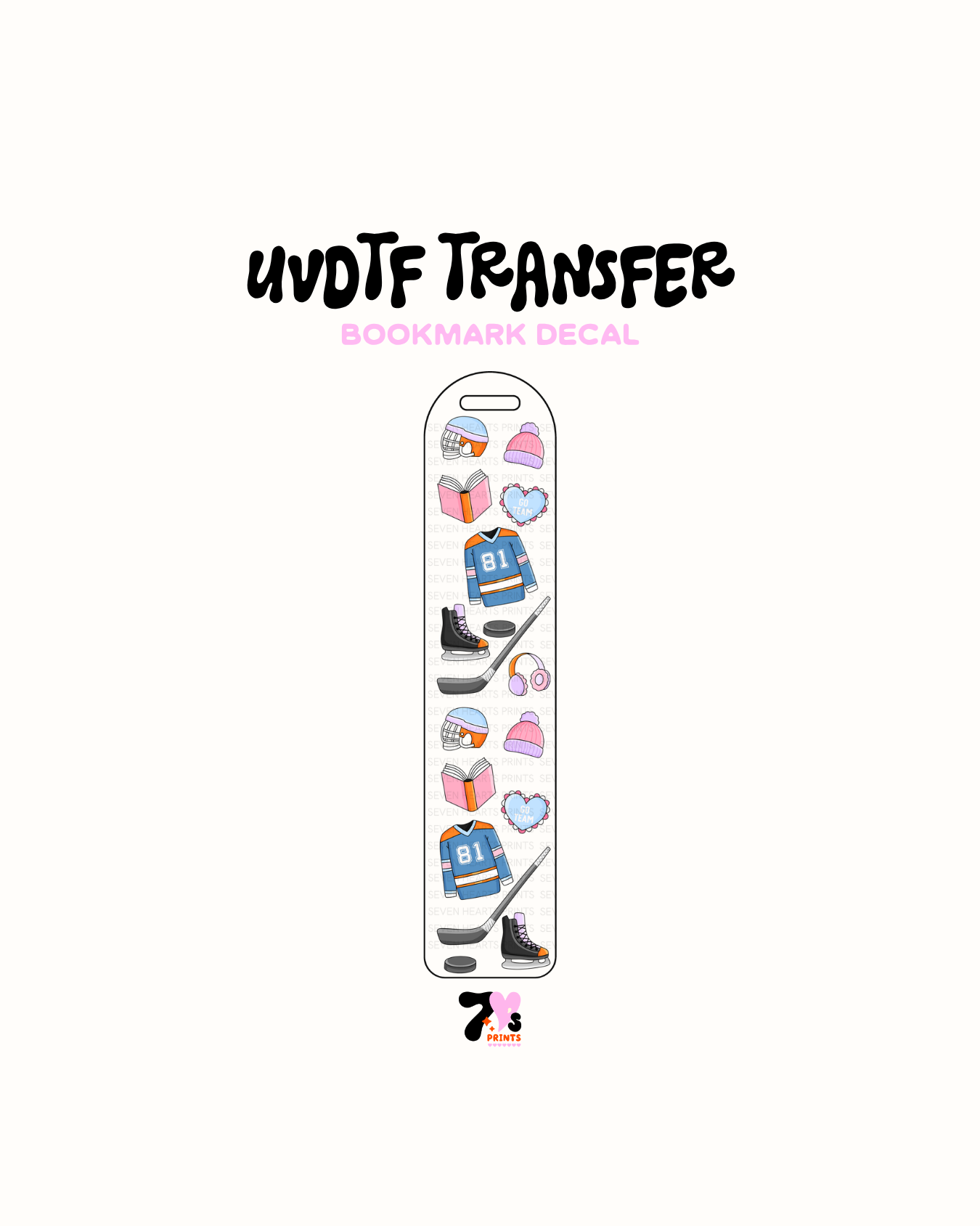 #165 UVDTF Bookmark Decal 1.1