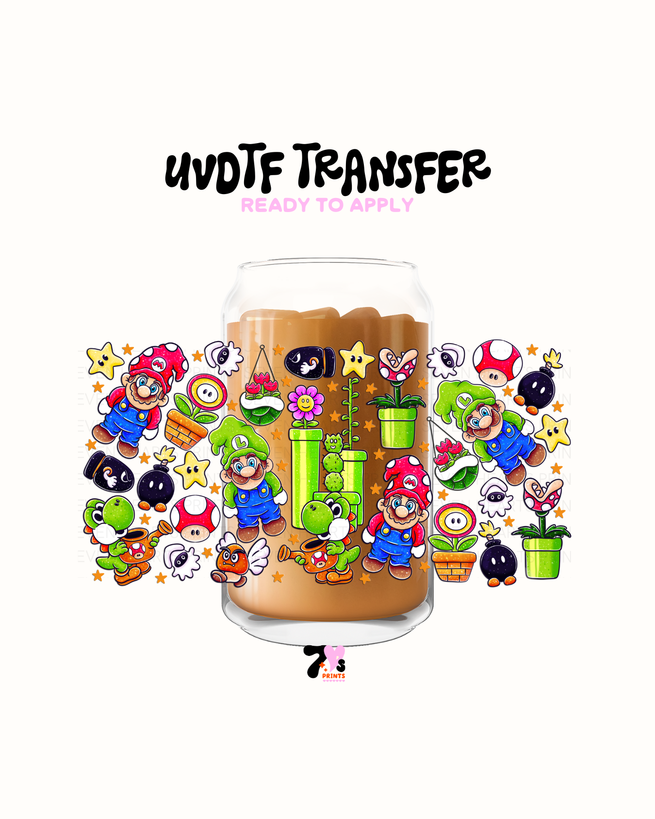 Mario - UVDTF Wrap