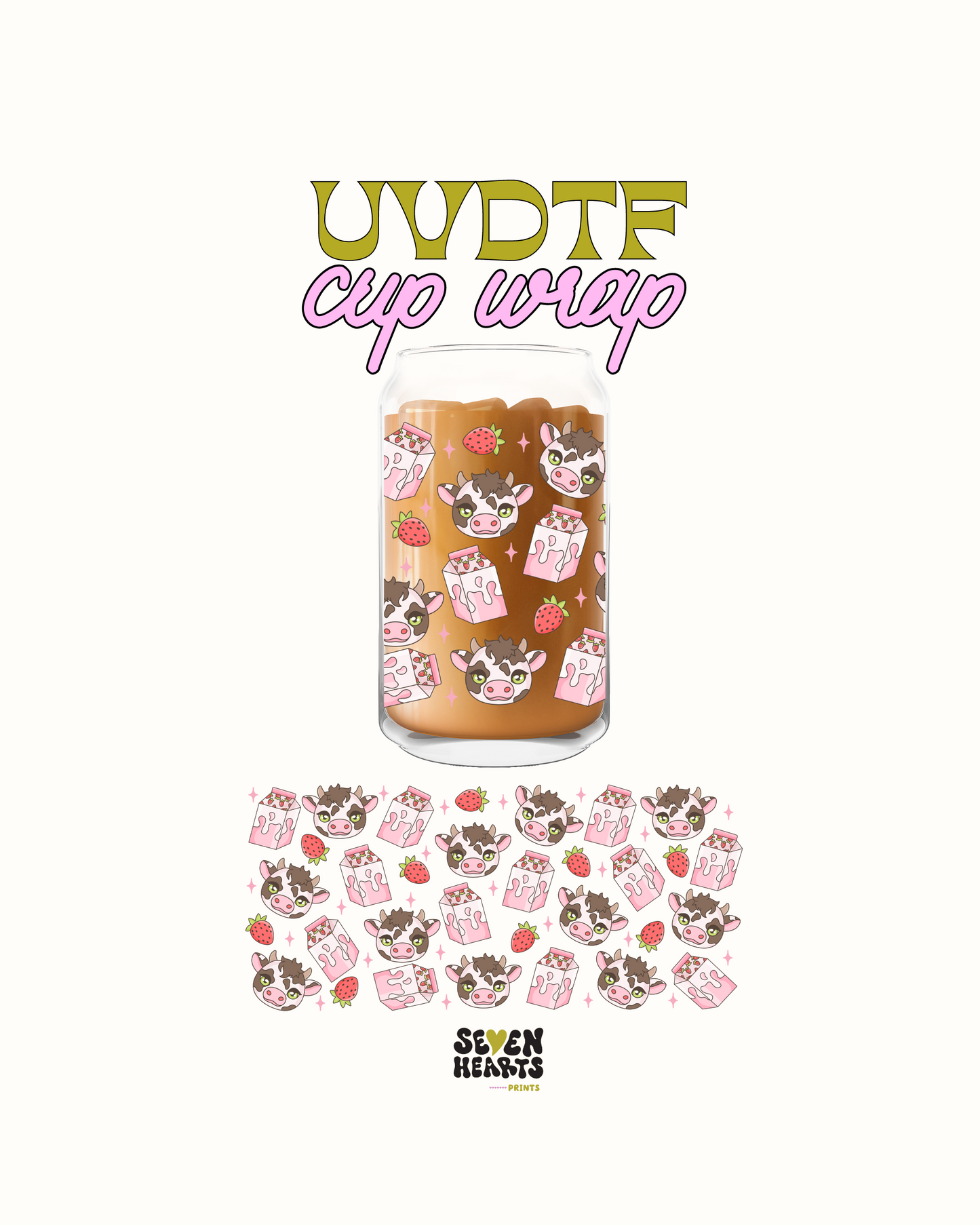 Strawberry milk - UVDTF