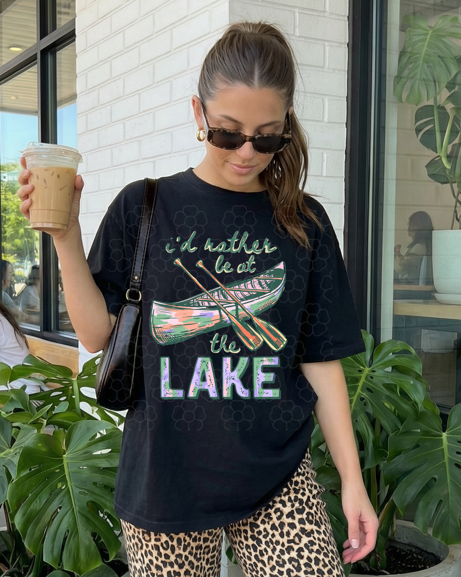 Id rather be in the lake - DTF Transfers