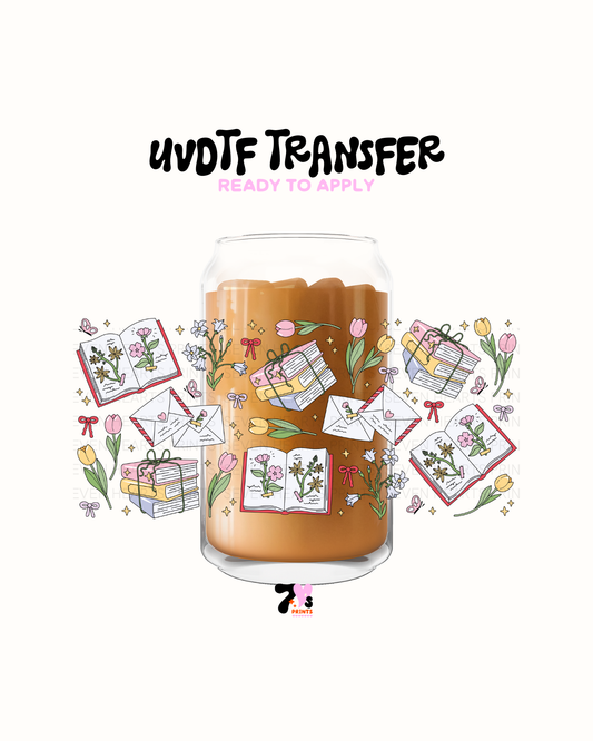 Books and envelopes - UVDTF Wrap