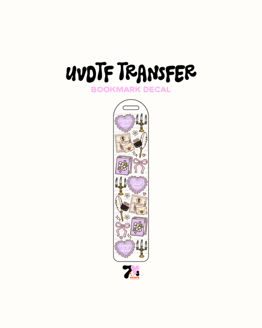 Libros de Astro - Calcomanía de marcador UVDTF 