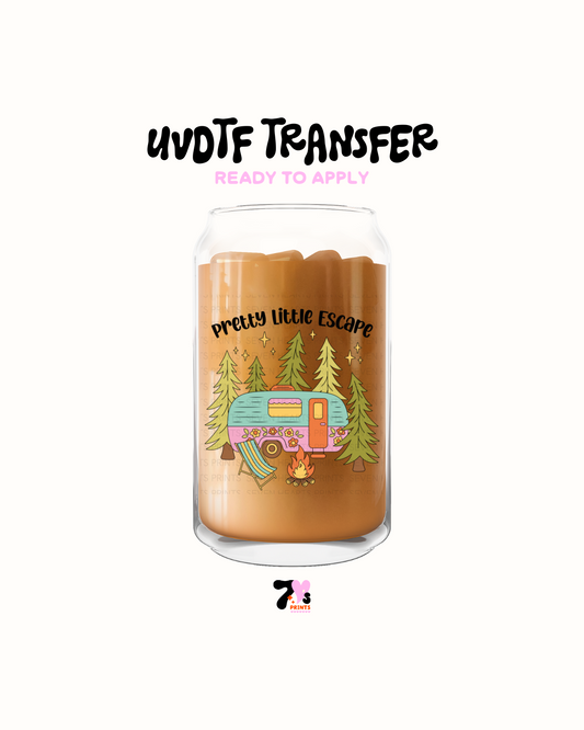 Pretty little escape- UVDTF Decal