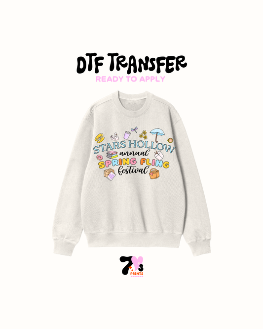 Star hollows spring fling - DTF Transfers