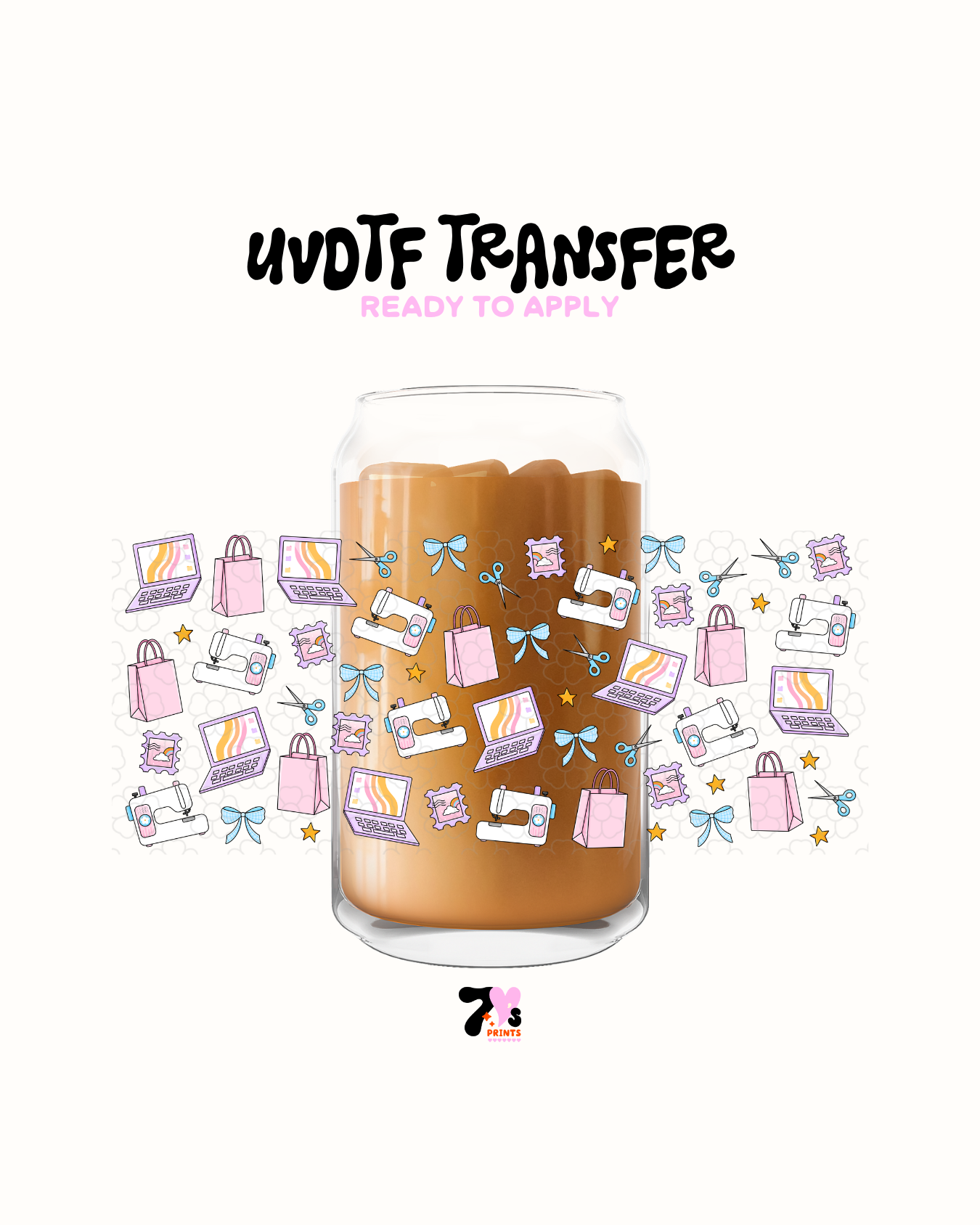 Crafty girlie - UVDTF Wrap