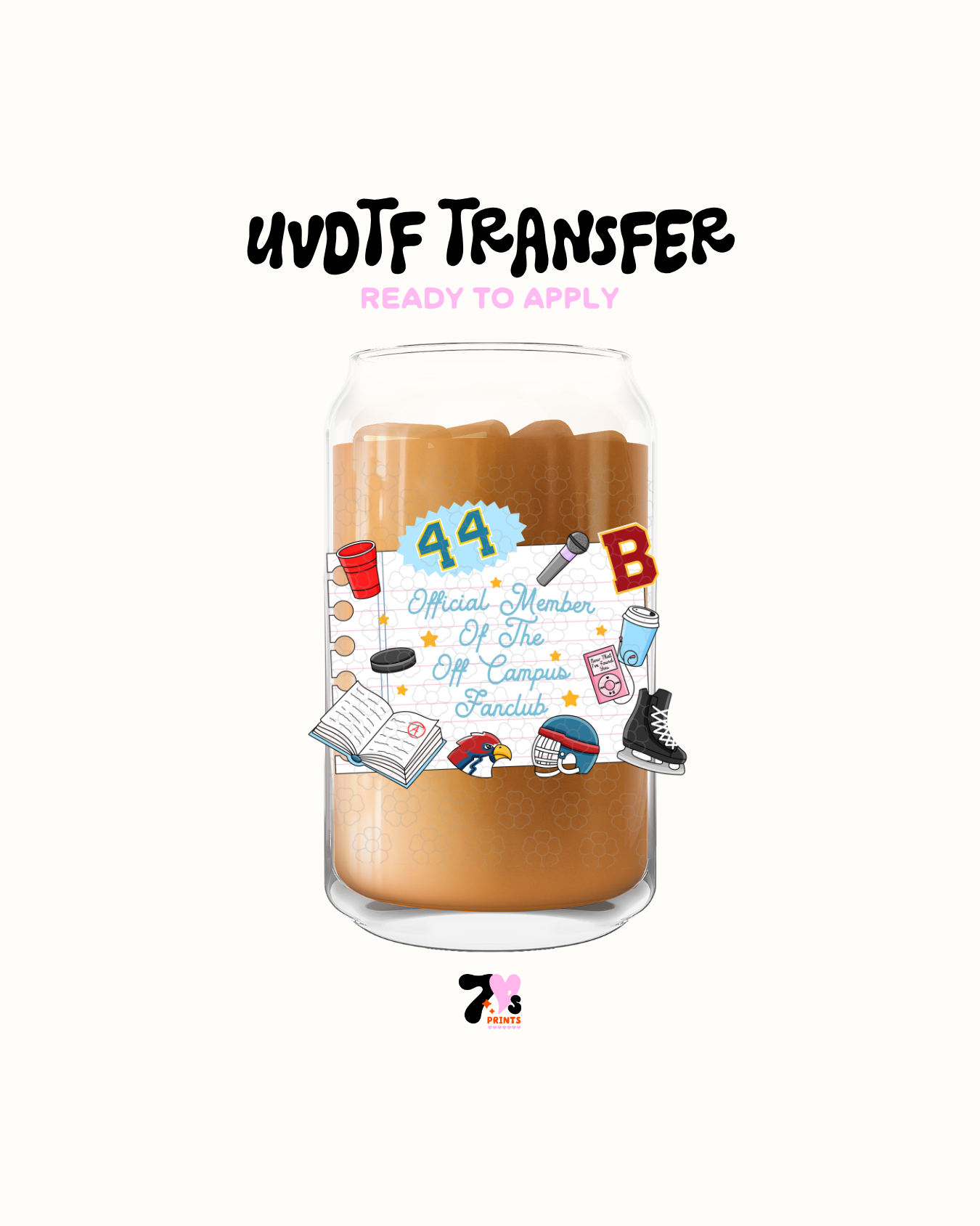 Official Member of the off campus fan club - UVDTF Decal