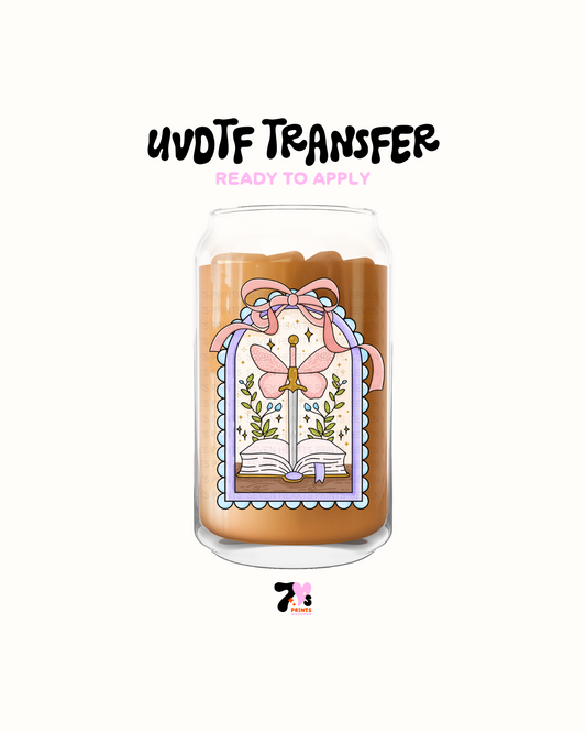 Fantasy book- UVDTF Decal