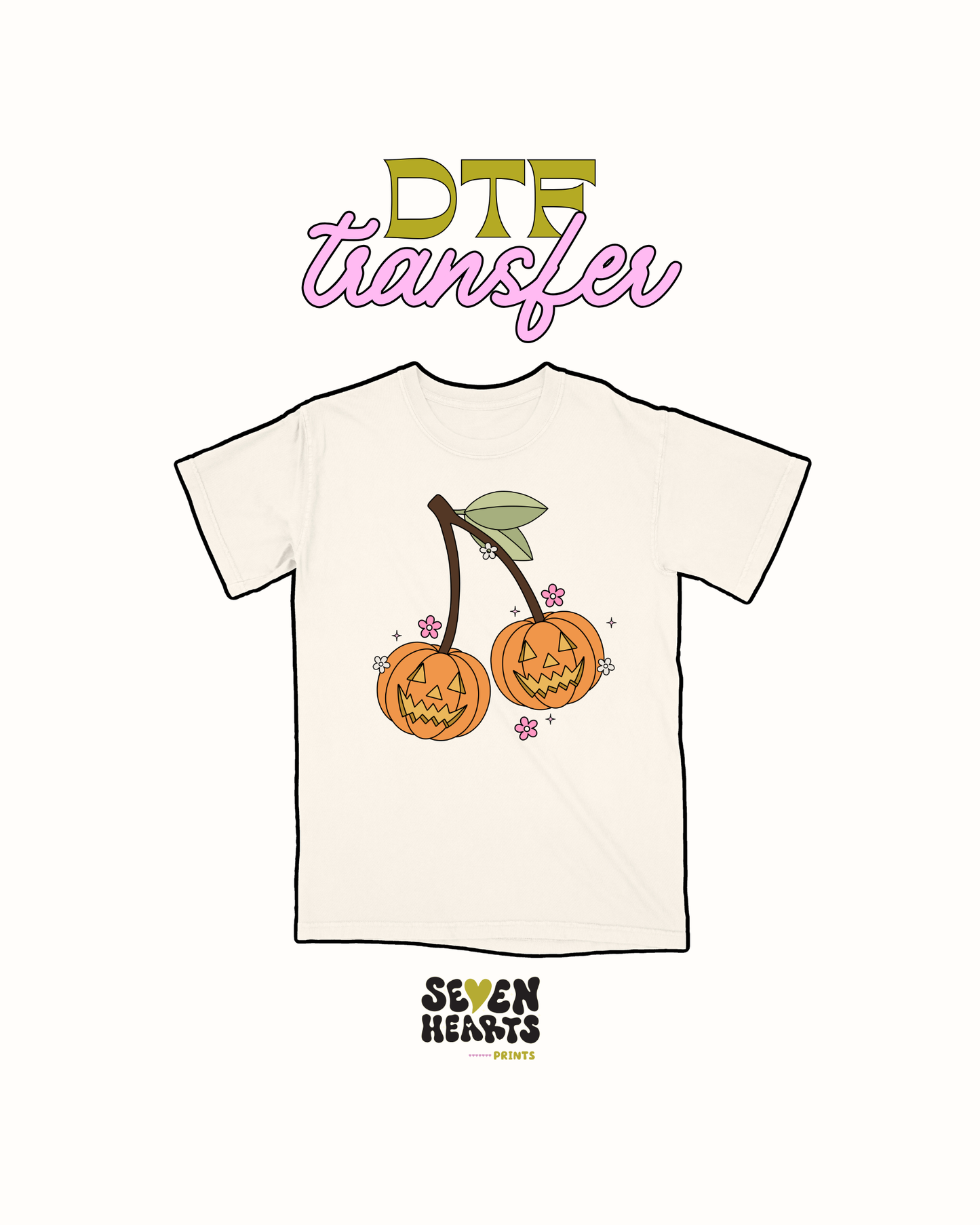 cherry pumpkin - DTF Transfer