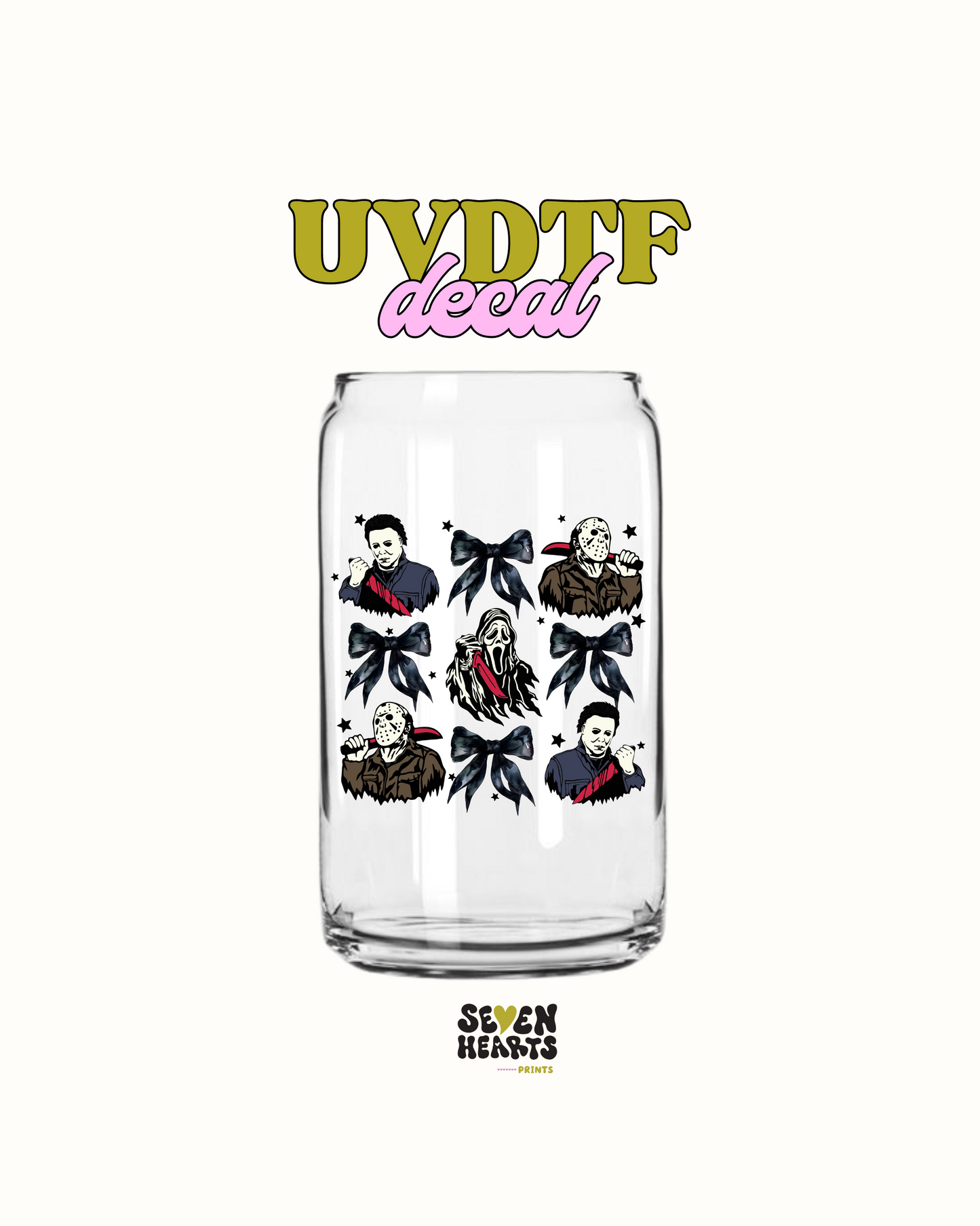 Spooky bows - UVDTF