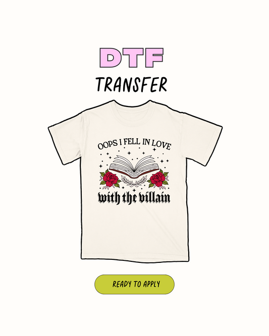 me siento enamorado - Transferencia DTF