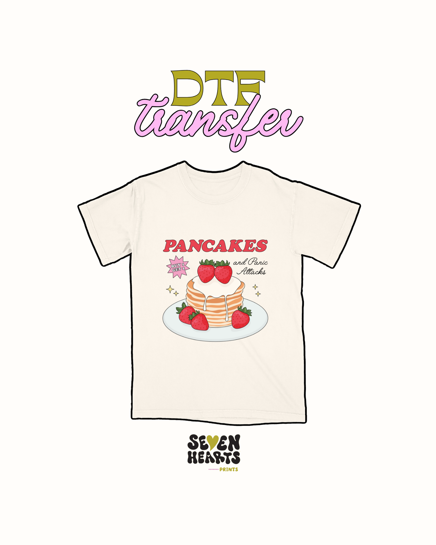 Pancakes - DTF Transfer