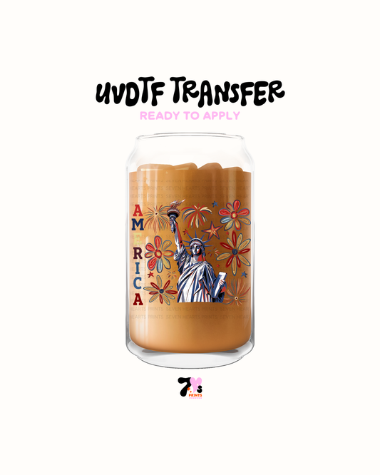 4th of July - UVDTF Decal