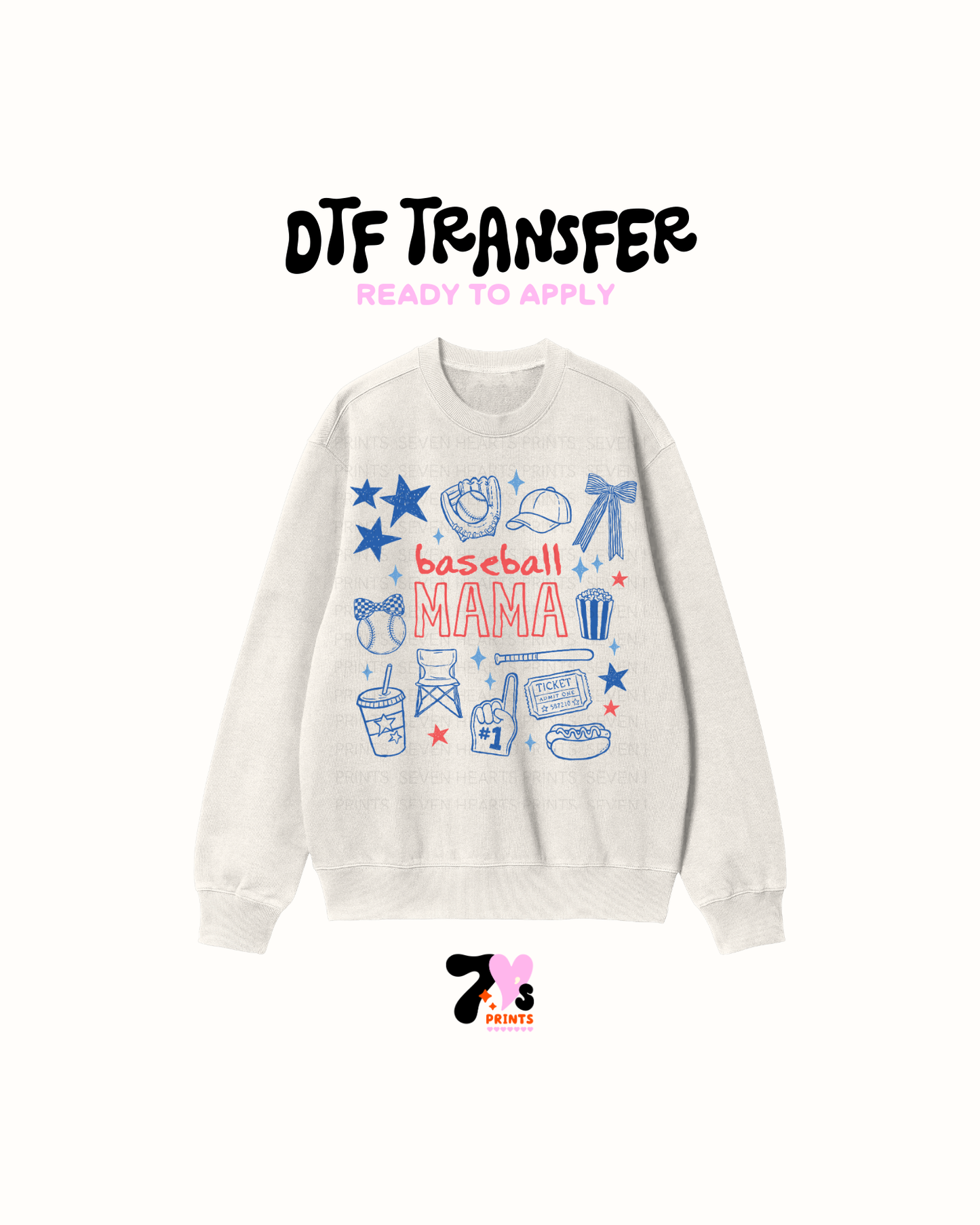 Baseball MaMa - DTF Transfers