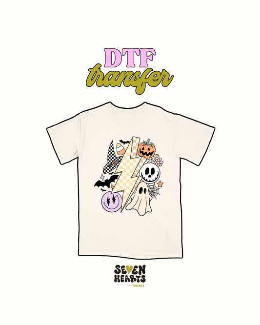 Retro ghost - DTF Transfer