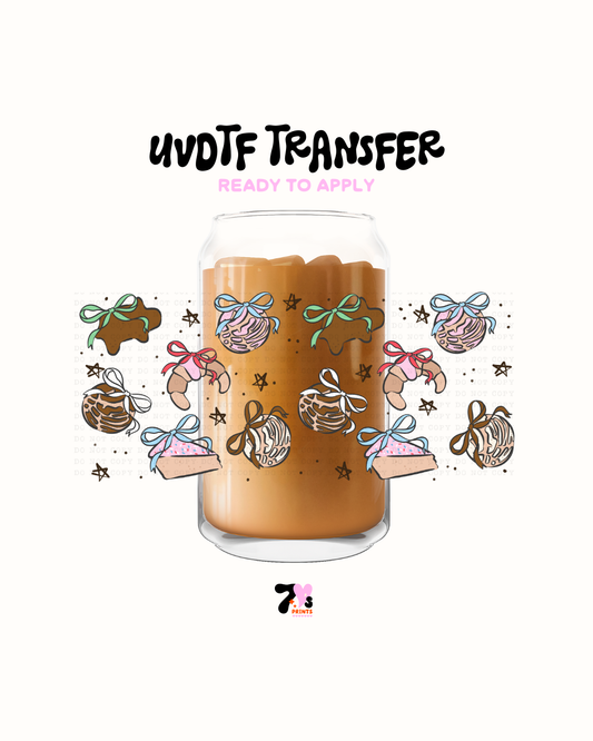 Bows and conchas - UVDTF Wrap