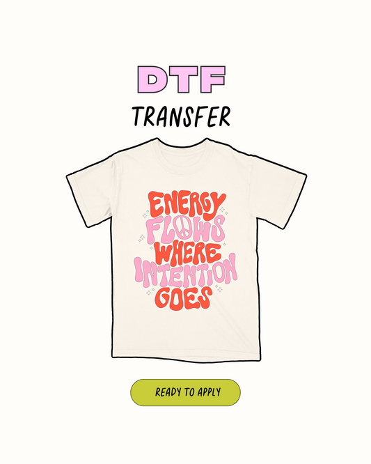 Enegy flows - DTF Transfer