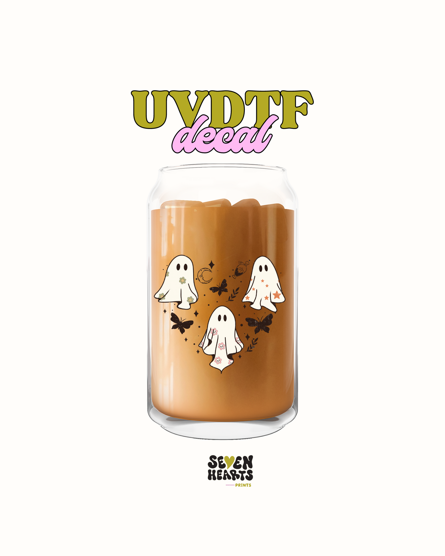 Spooky ghosts - UV DTF