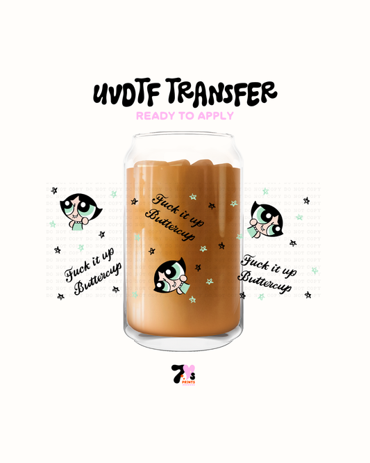 Buttercup - UVDTF Wrap