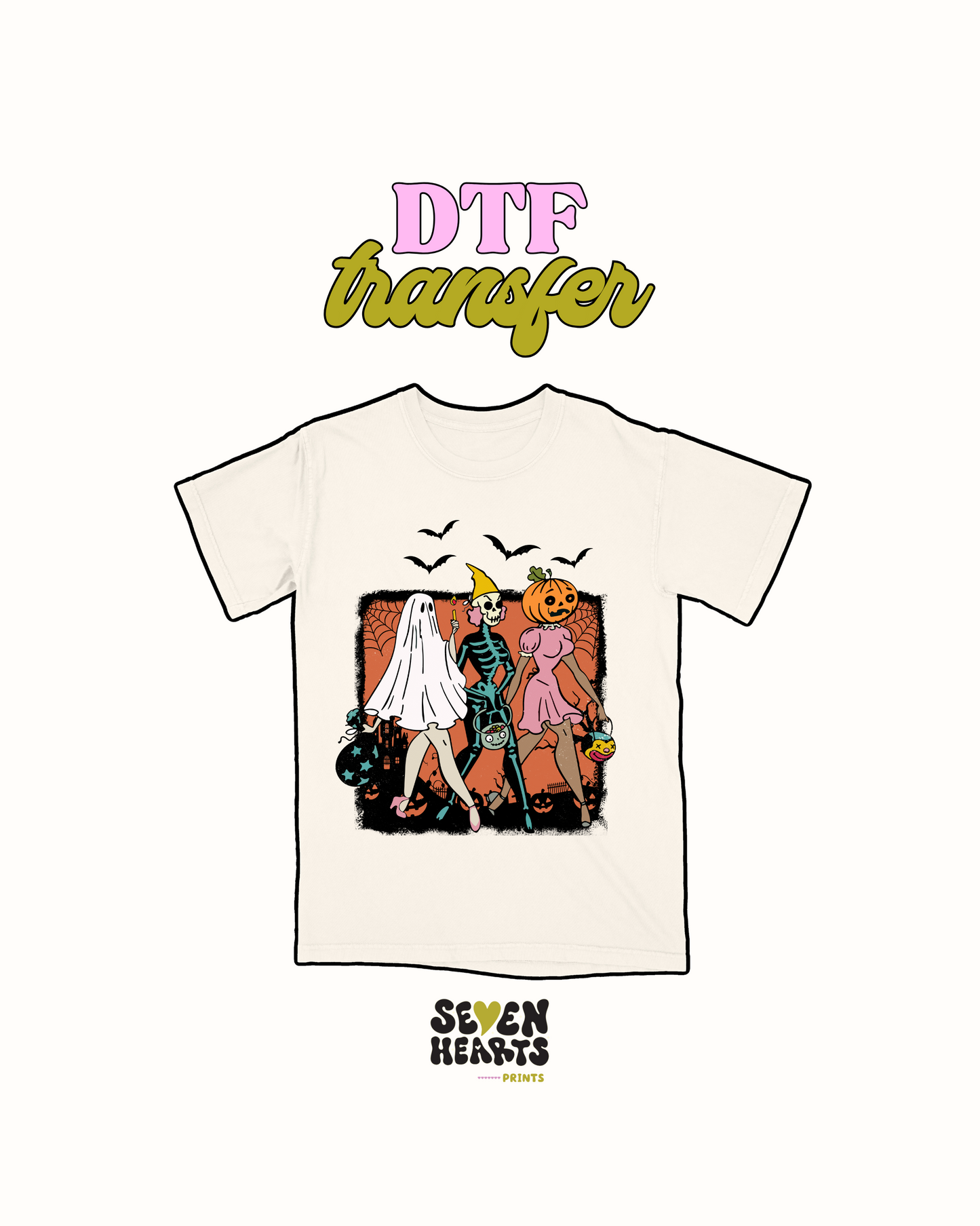 Halloween ghouls - DTF Transfer