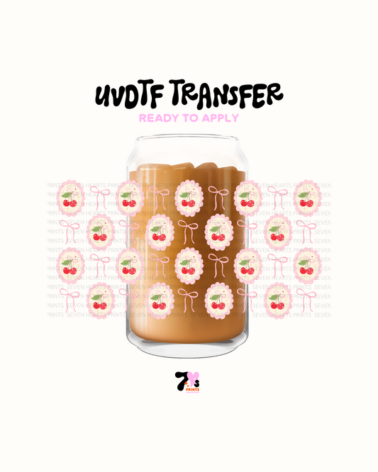 Cherry and bows - UVDTF Wrap
