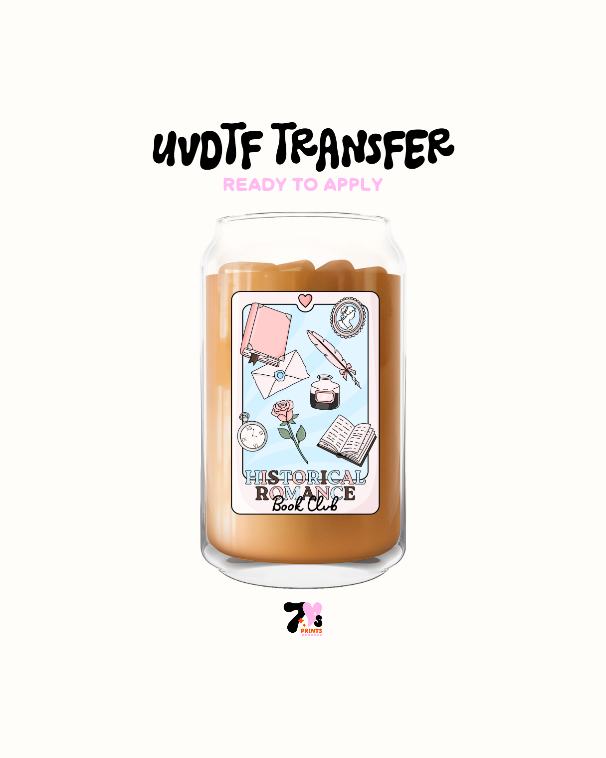 Historical Romance book Club - UVDTF Decal