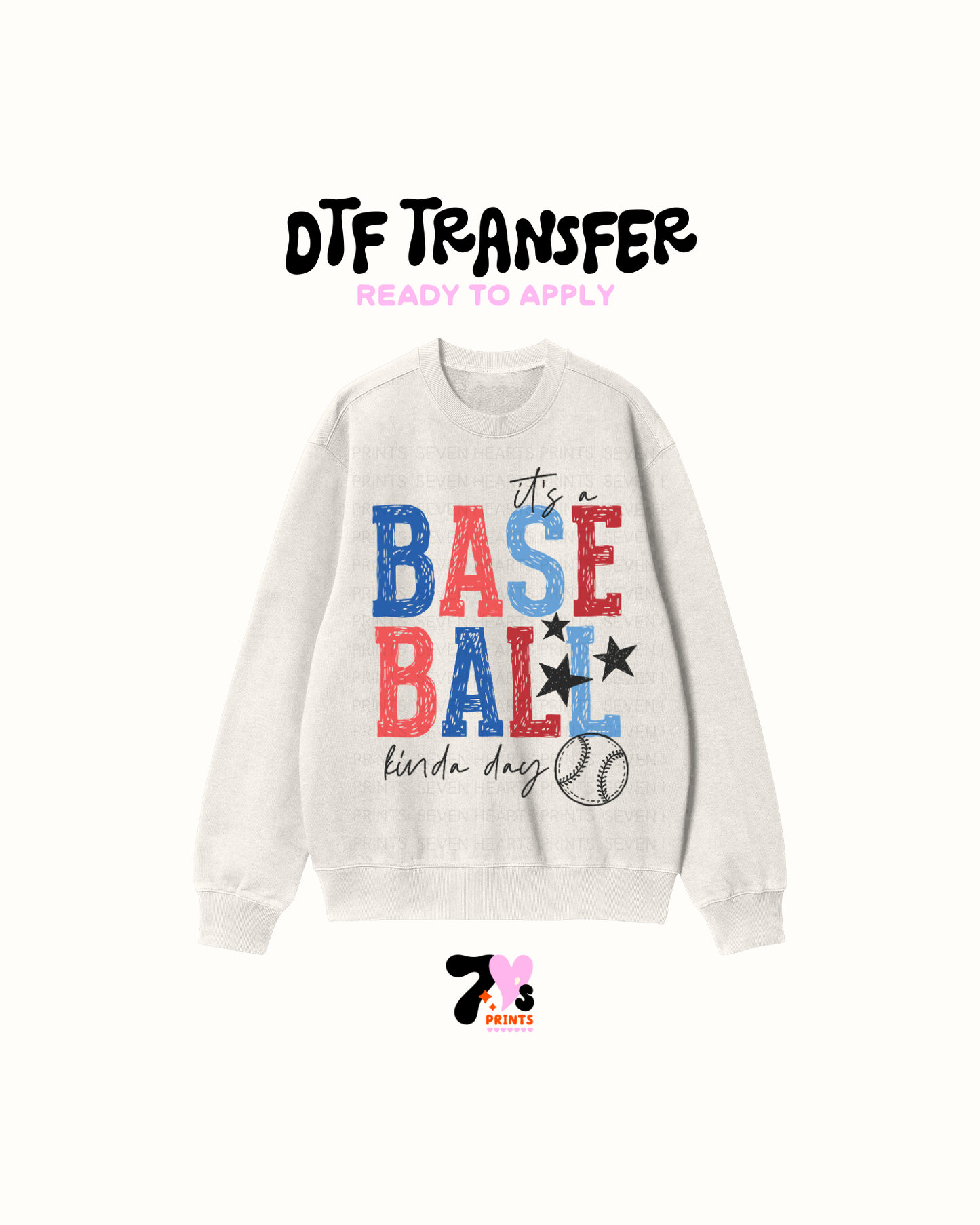 Its a baseball kinda day- DTF Transfers