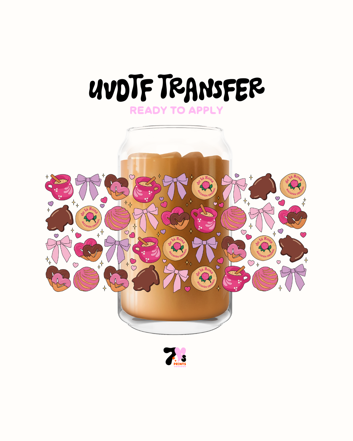 Cafe and churros - UVDTF Wrap