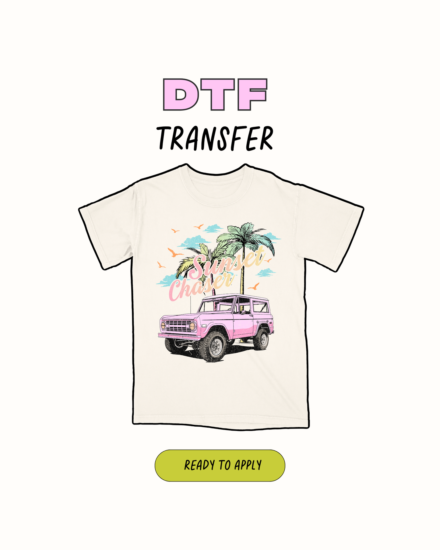 Sunset chaser - DTF Transfer