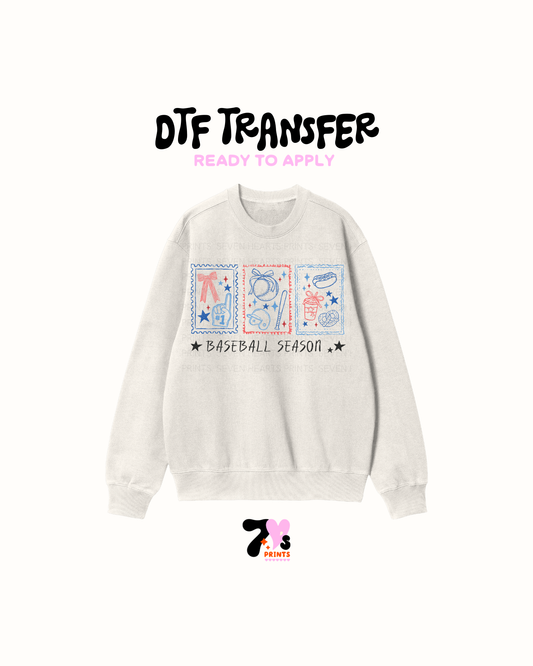 Baseball season- DTF Transfers