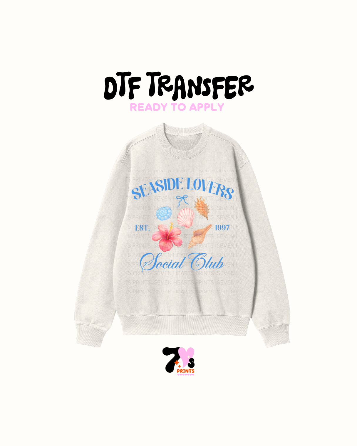 Seaside lovers- DTF Transfer