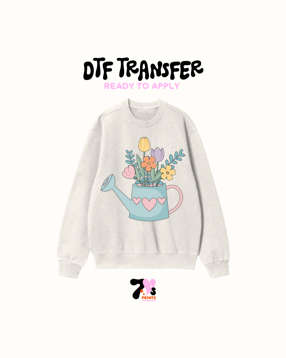 garden flowers - DTF Transfers