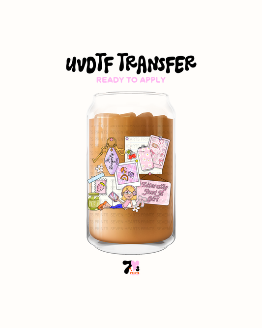 Literally Just a girl - UVDTF Decal
