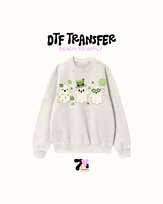 St Patrick ghosty- DTF Transfers