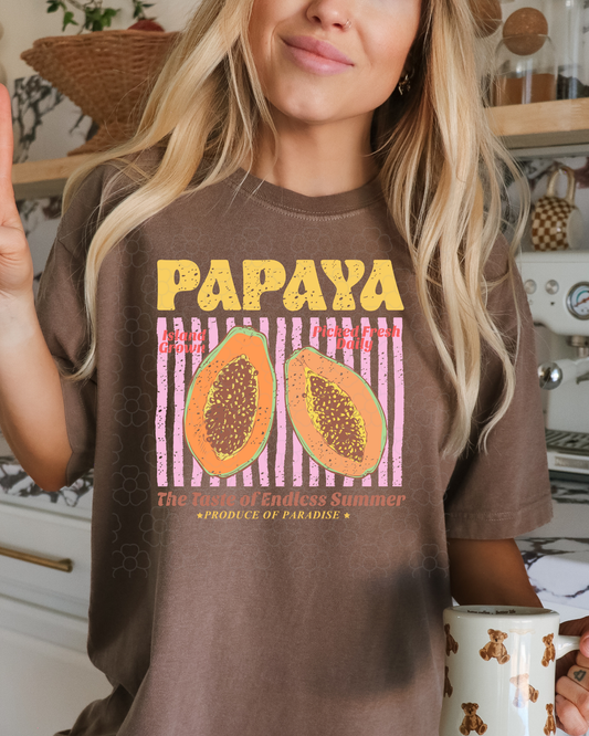 Papaya - DTF Transfers