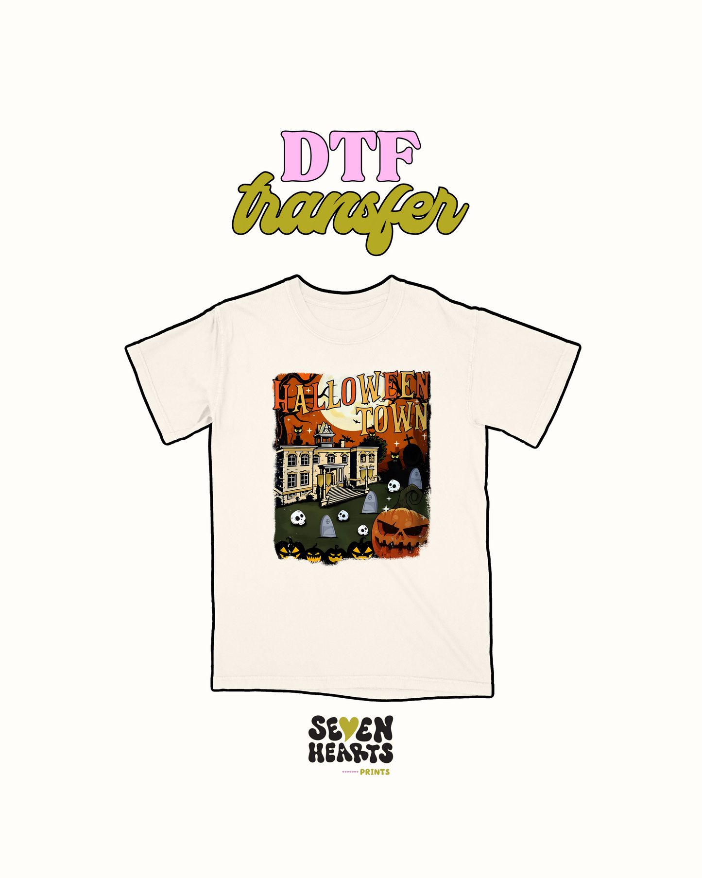 Halloween Town - DTF Transfer