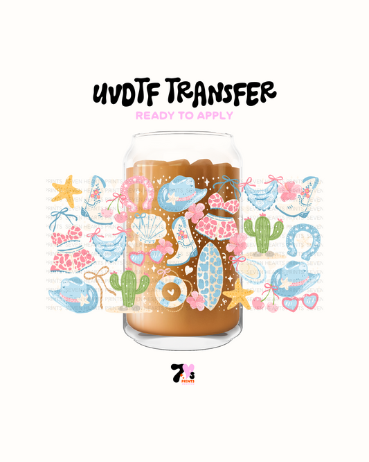 Summer Cowgirl - UVDTF Wrap