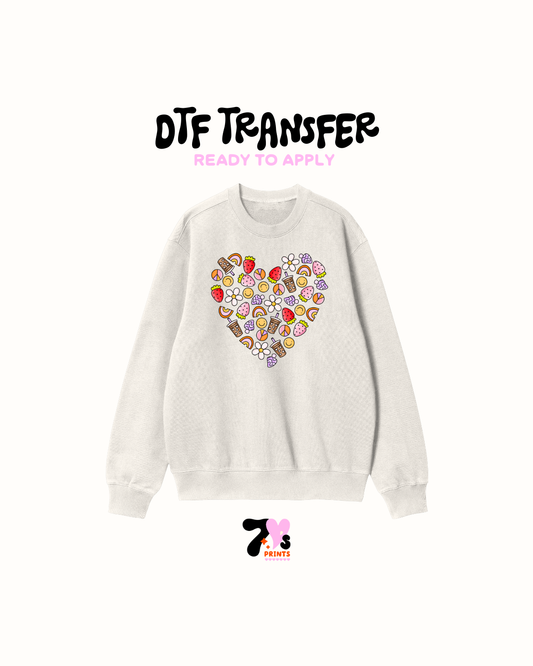 Coffee Doodles - DTF Transfers