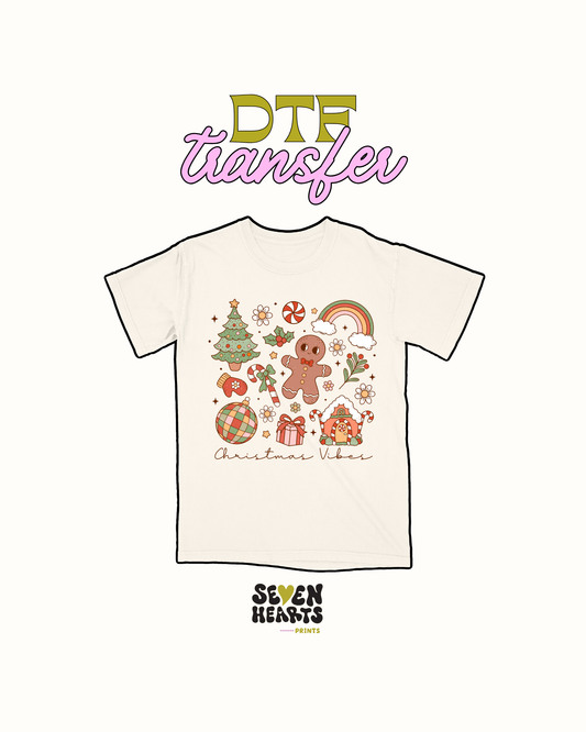 xmas vibes - DTF Transfer