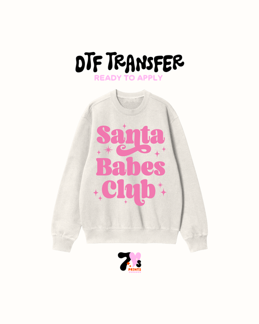 Santas babes club -  DTF Transfers