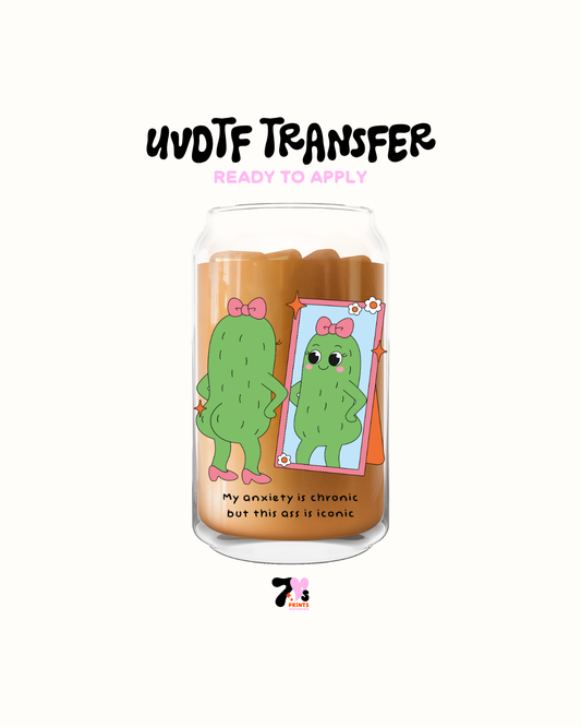 Chronic anxiety- UVDTF Decal