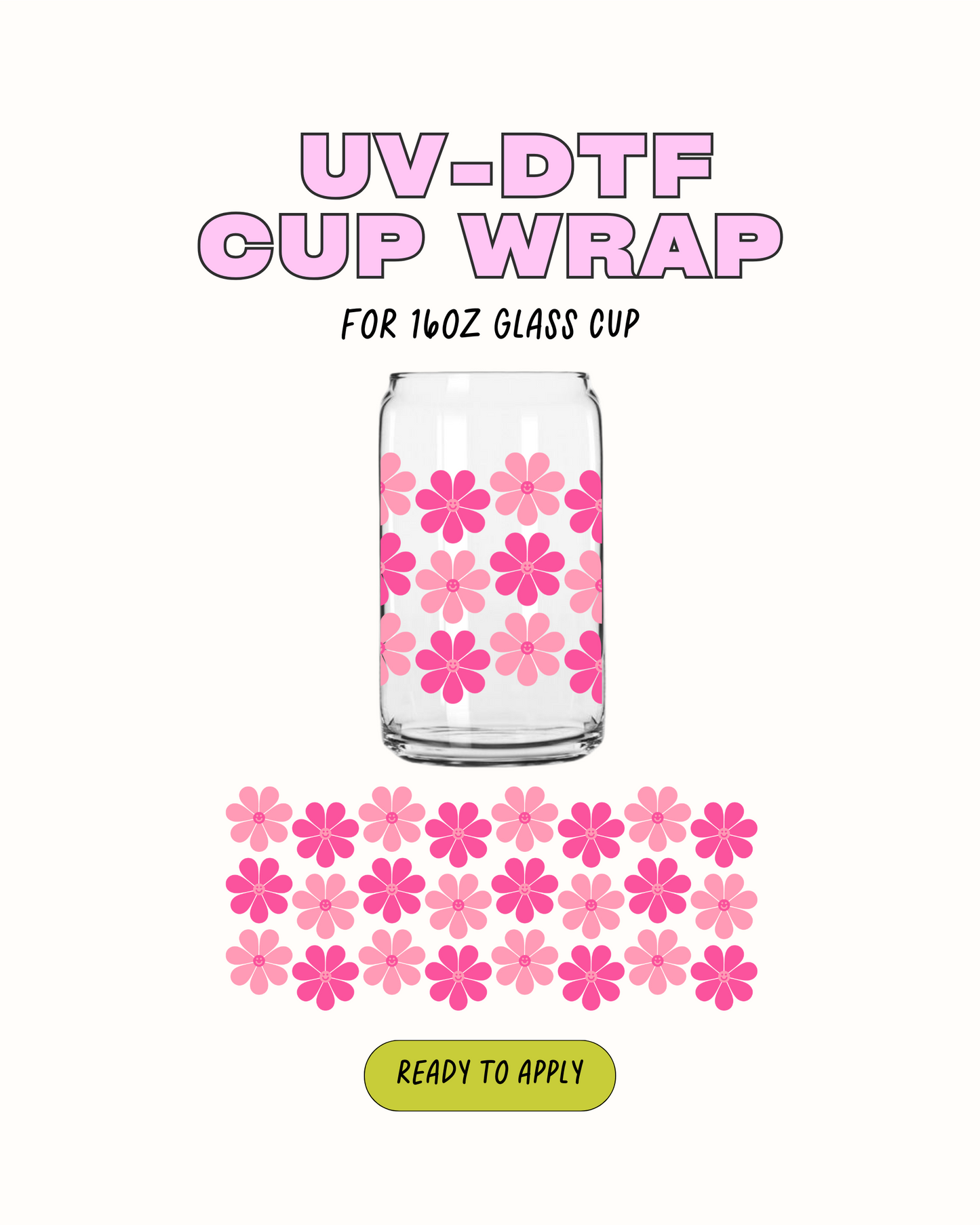 Cute HF flowers - UVDTF