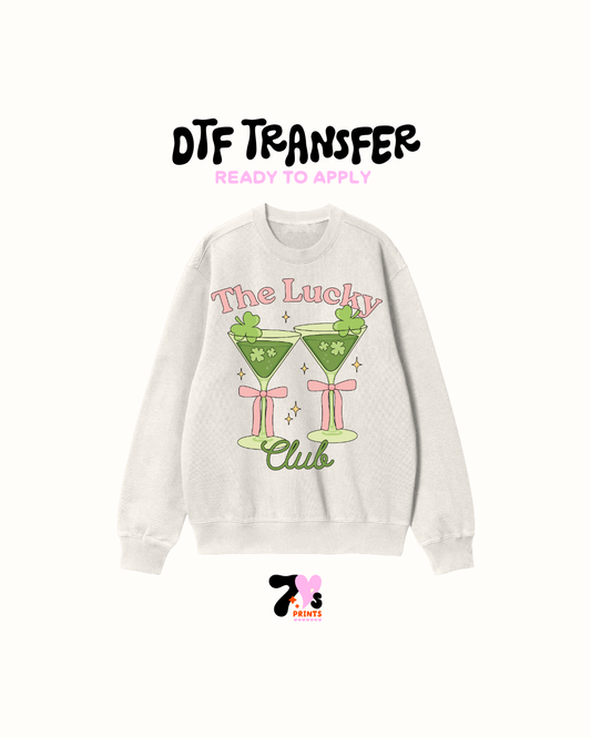 The lucky club - DTF Transfers