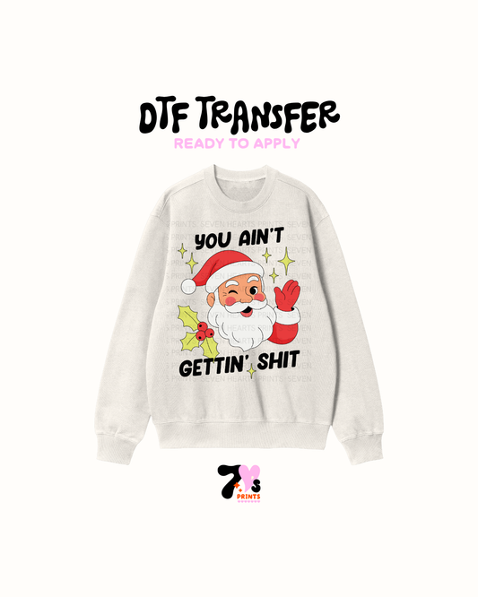 You aint getting shit - DTF Transfers