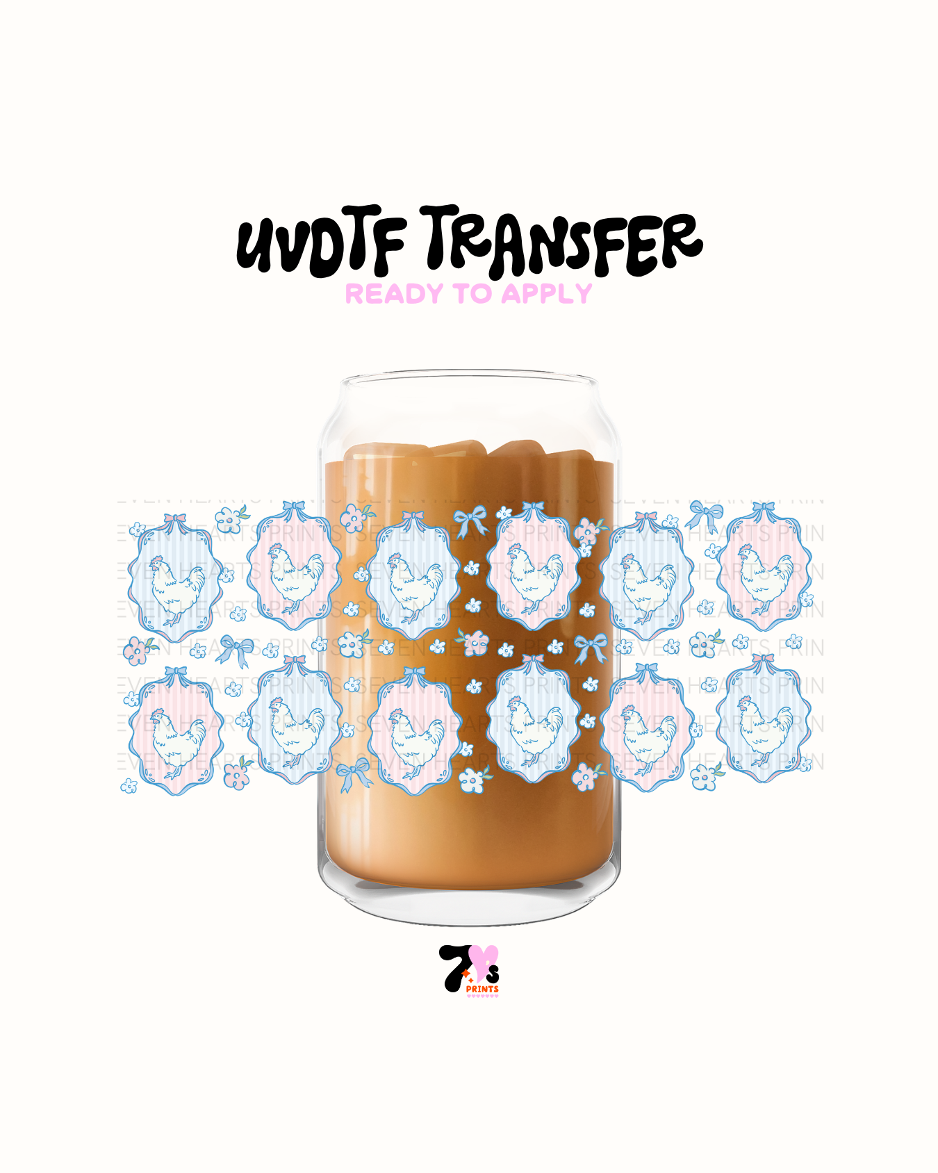 Chicken frames - UVDTF Wrap