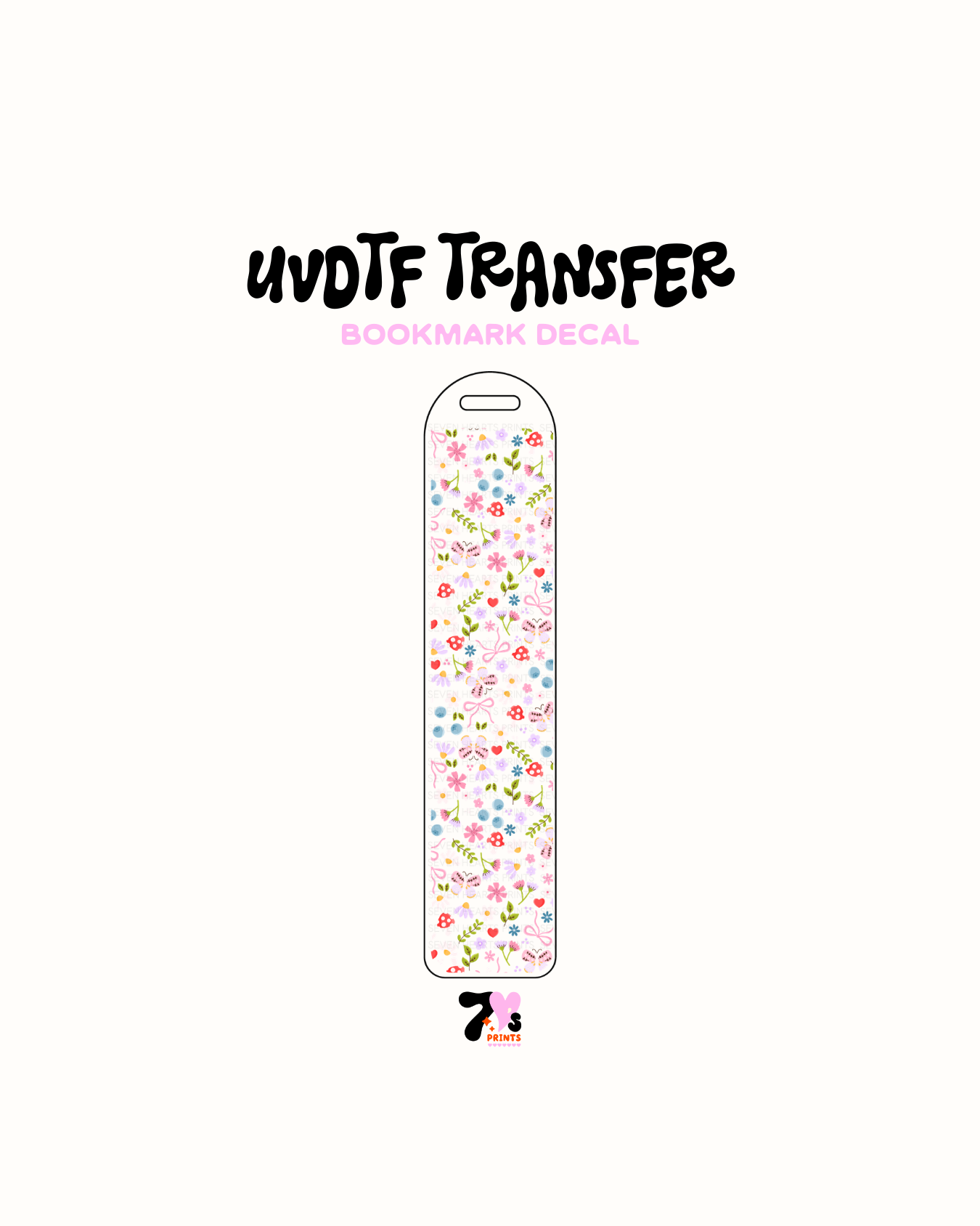 #157 UVDTF Bookmark Decal 1.1