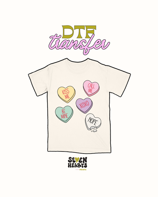 Valentime  candy - DTF Transfer