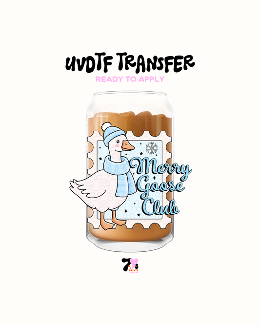Merry Goose Club - UVDTF Decal
