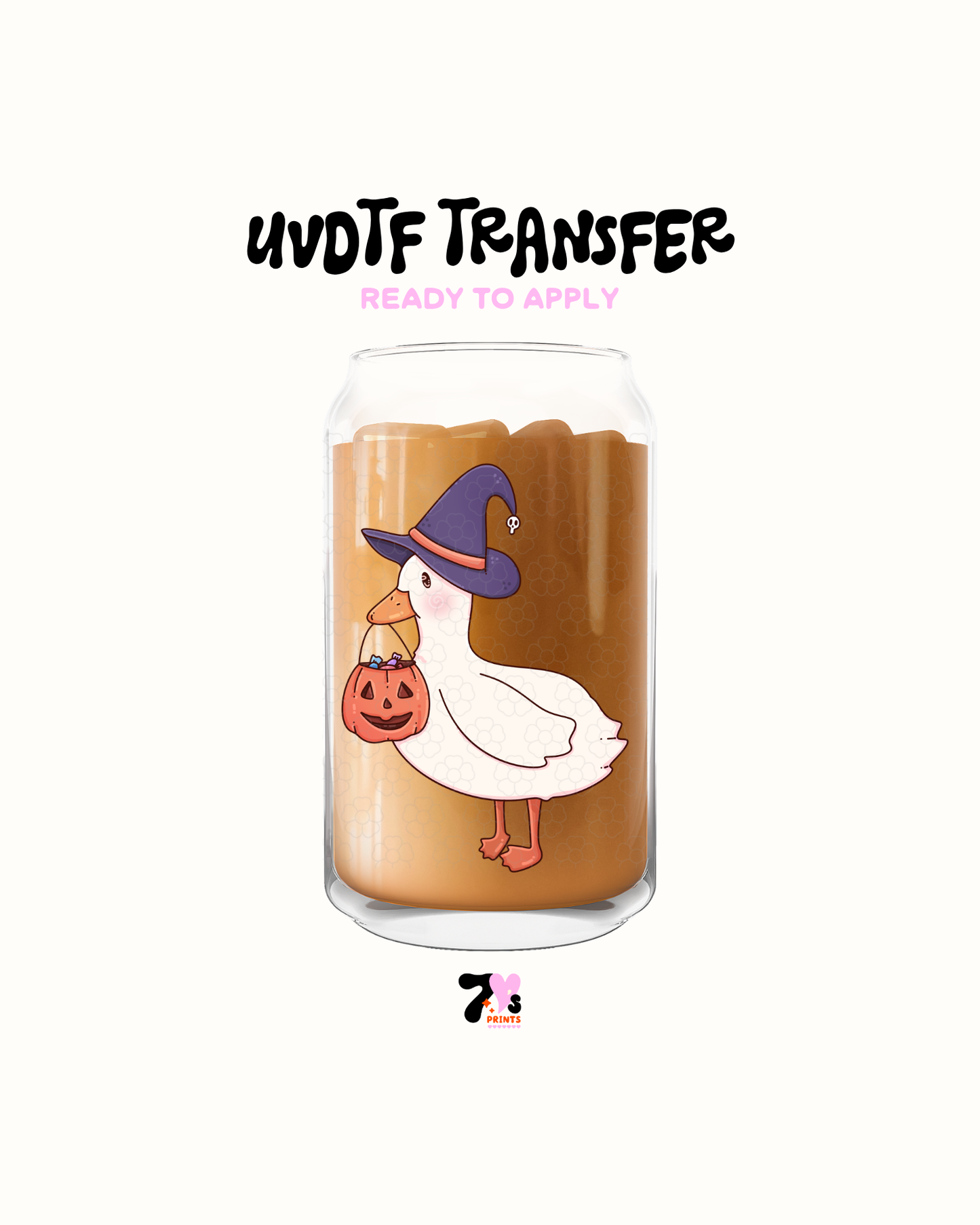 Halloween goose - UVDTF Decal