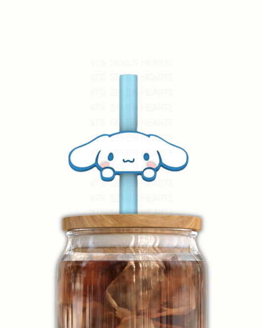 Kawaii Friend 3D Straw Topper